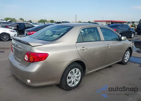 2009 Toyota Corolla Le z USA, uszkodzony, nr VIN 1NXBU40E69Z025325